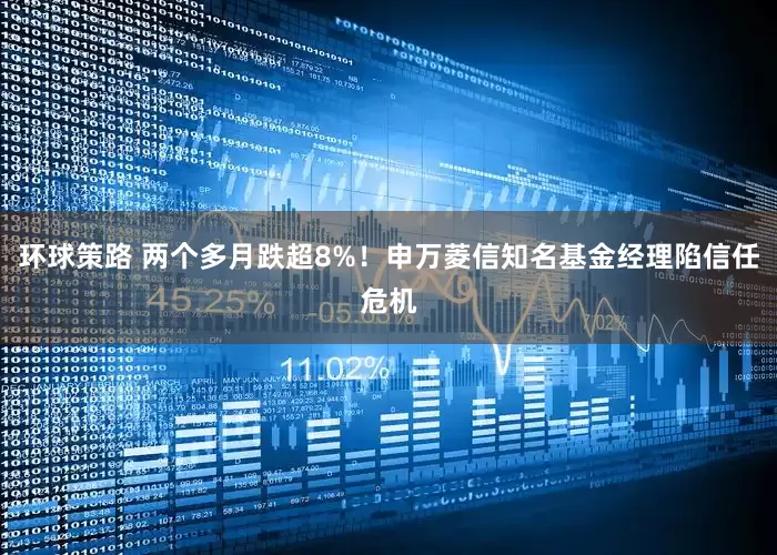 环球策路 两个多月跌超8%！申万菱信知名基金经理陷信任危机